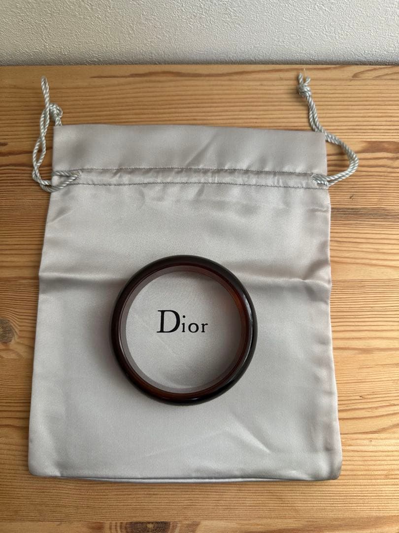 Dior HOMME ディオールオム　2007SS クリアバングル　ブラウン DIOR HOMME - Dior HOMME ディオールオム 2007SS クリアバングル