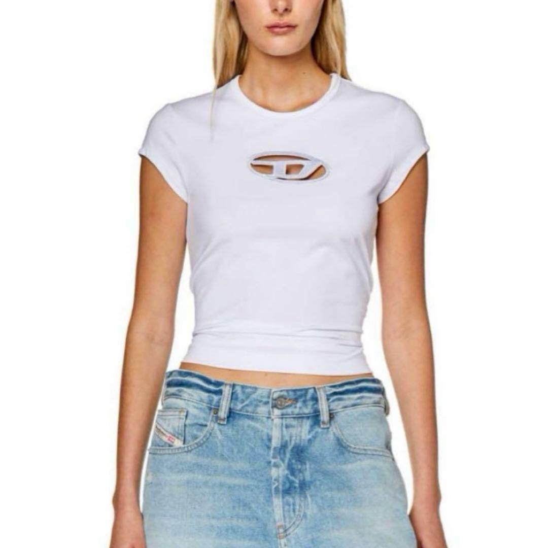 DIESEL T-ANGIE Tシャツ ウィメンズ Tシャツ T-ANGIE（Tシャツ/カットソー）｜DIESEL