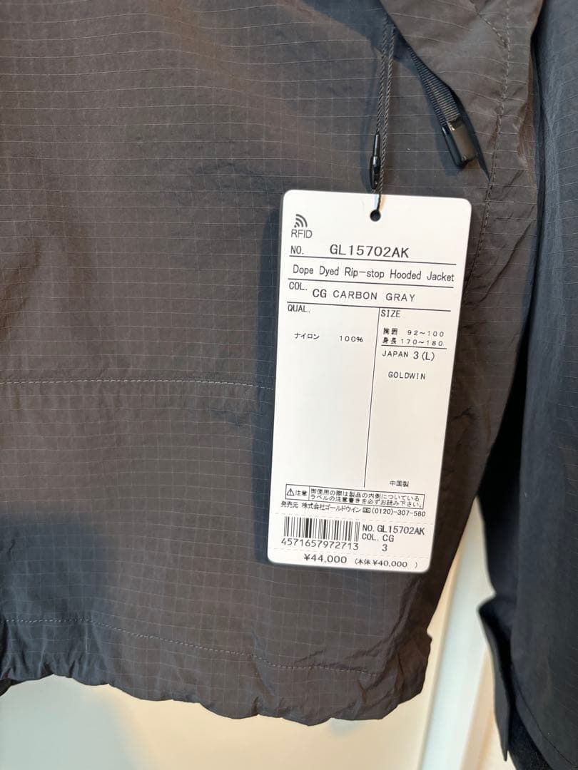 Goldwin ARKNETS別注 ドープダイリップストップフードJK - メルカリ