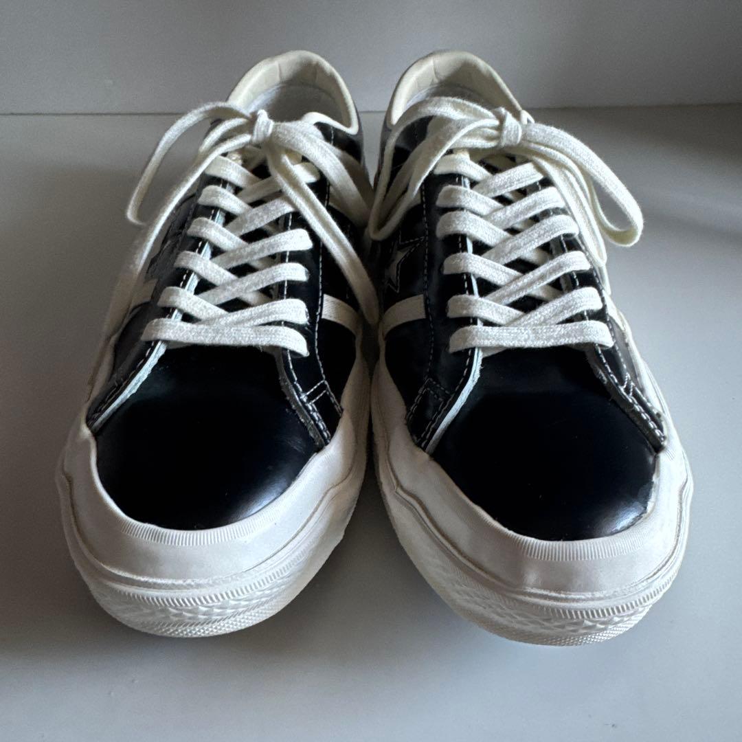 コンバース　スター＆バーズVTG　レザー　タイムライン　27.5cm