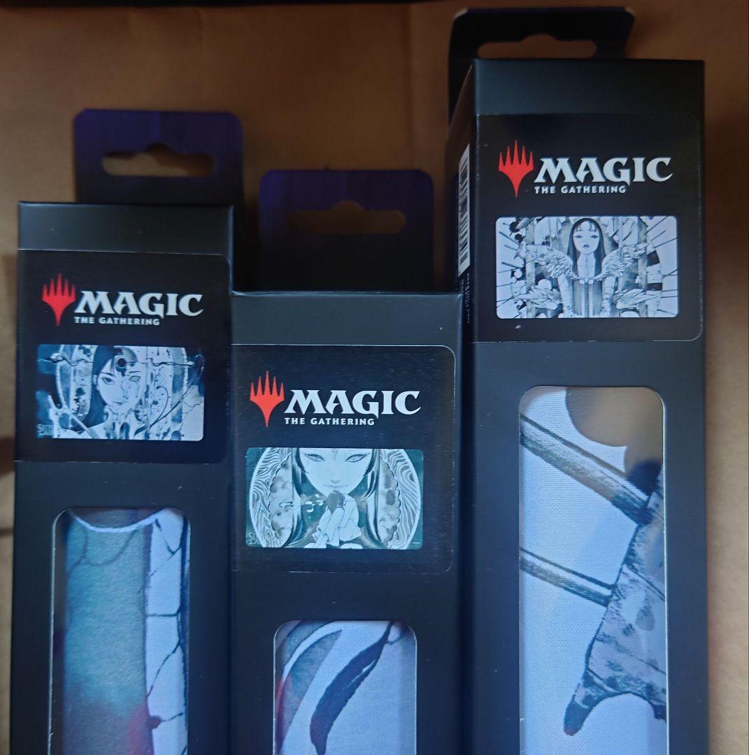 mtg 絶版稀少 桃子 ultrapro 公式プレイマット 3個セット sld - メルカリ