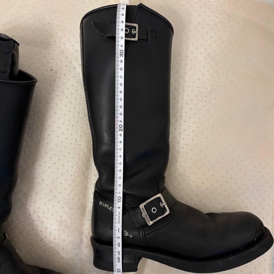ハーレーダビッドソン エンジニアブーツ ブラック 38(24~24.5cm)