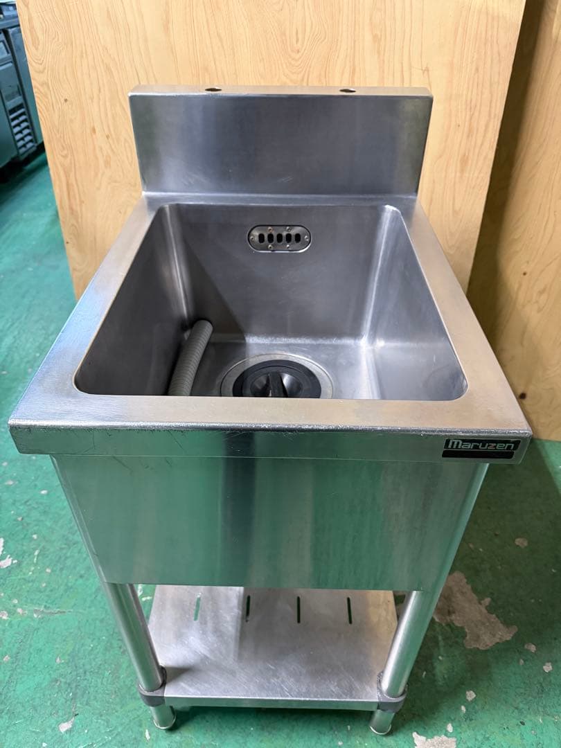マルゼン1槽シンク 450x600x790(+150) 一槽シンク エクセレントシリーズ｜株式会社マルゼン