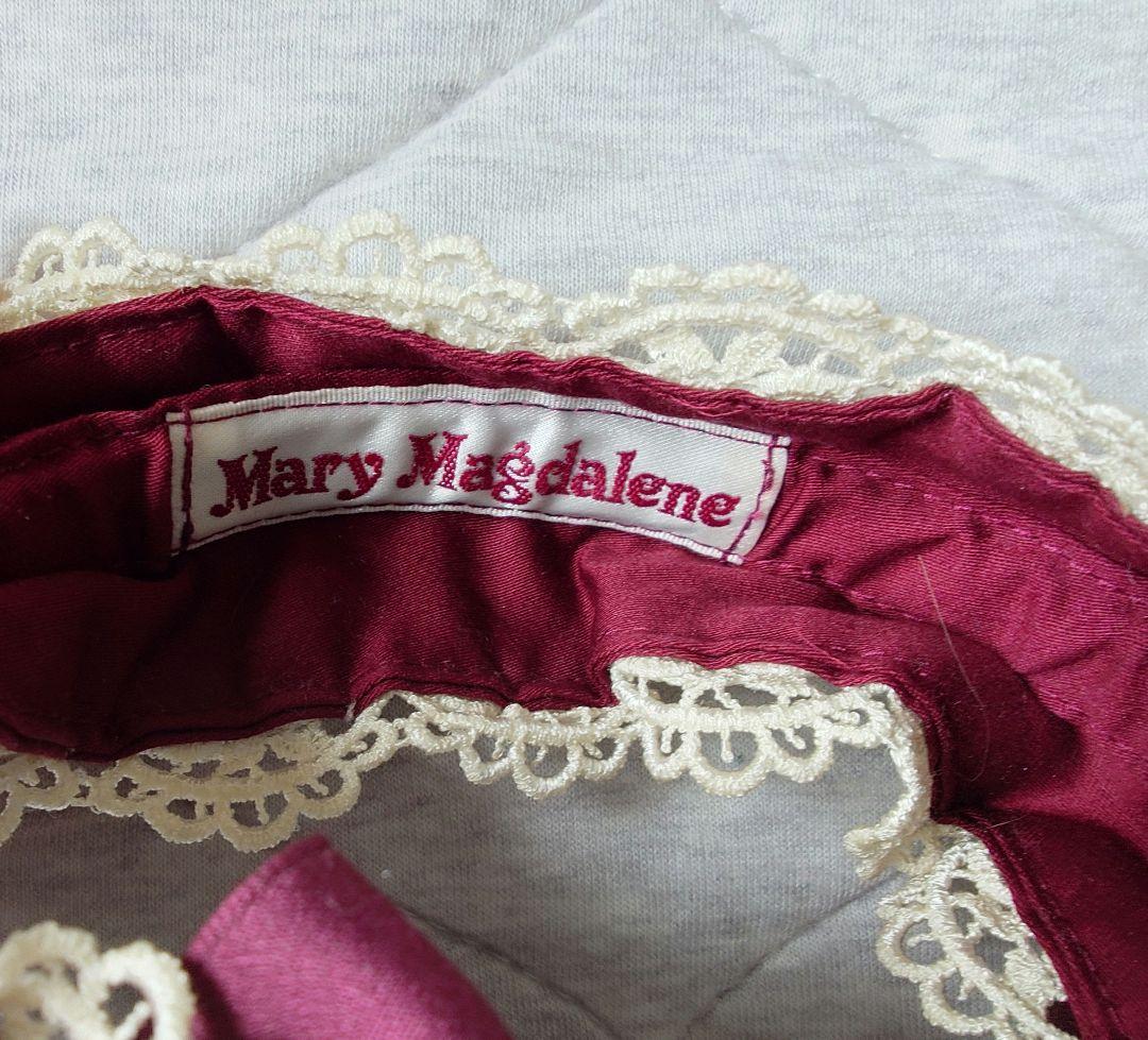 か*や様 Mary Magdalene バーガンディ リボンヘアカチューシャ