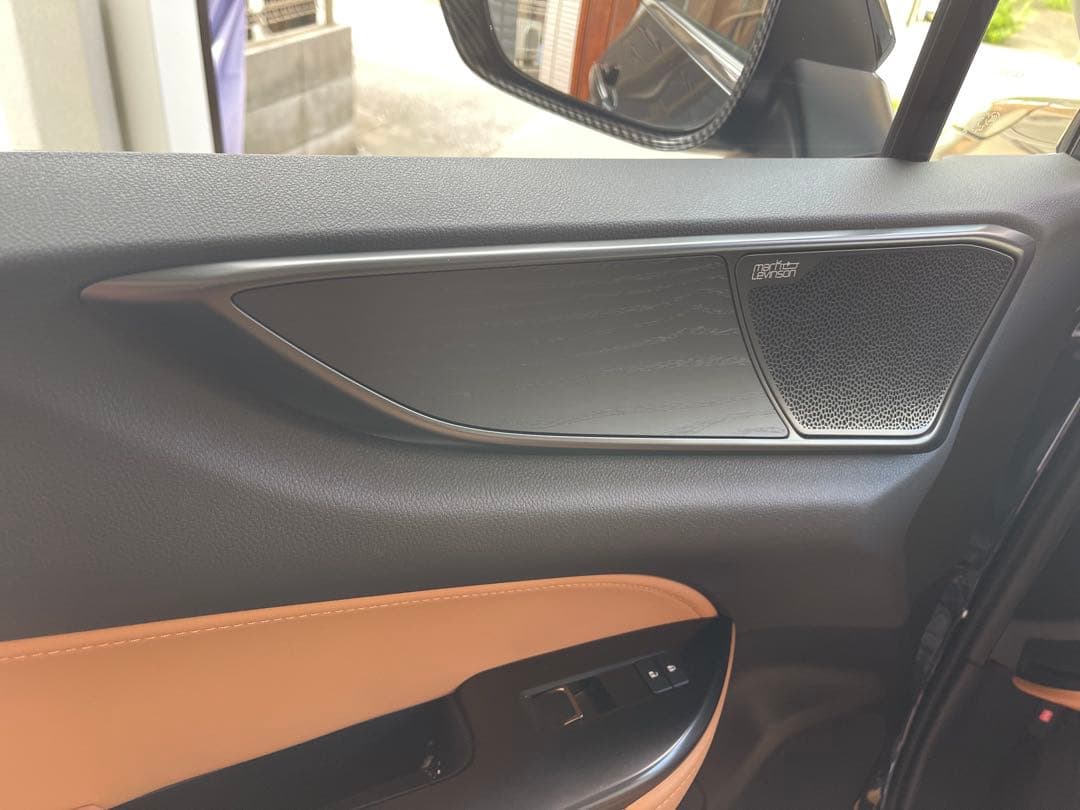 純正】レクサスNX ドア内装 オーナメントパネル 墨ブラック LEXUS NX