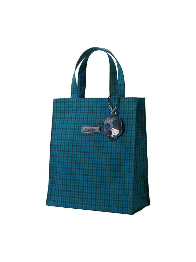 ファミリア チェック トート バッグ 青系 トートバッグS（青系ファミリアチェック）【2026年5月下旬以降順次お