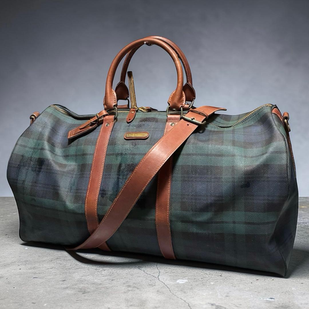 POLORALPHLAUREN Bostonbag blackwatch y2k - メルカリ