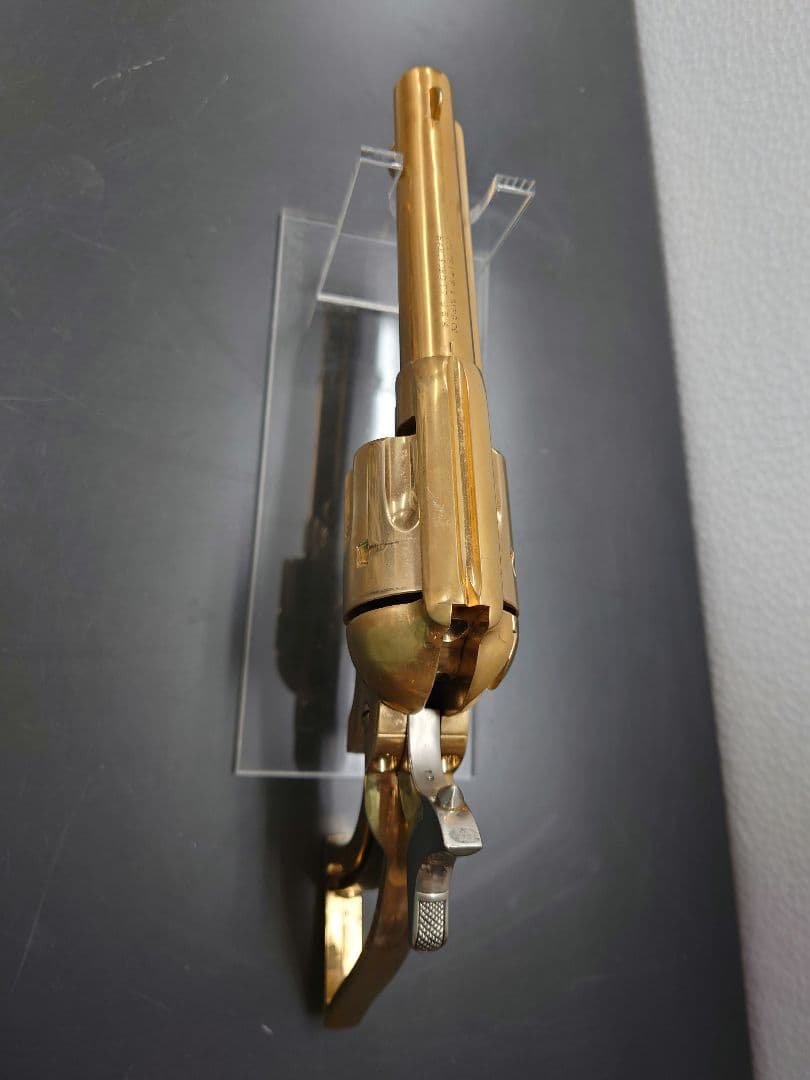 マルシン コルト SAA45 金属 22kメッキ モデルガン グリップ無し