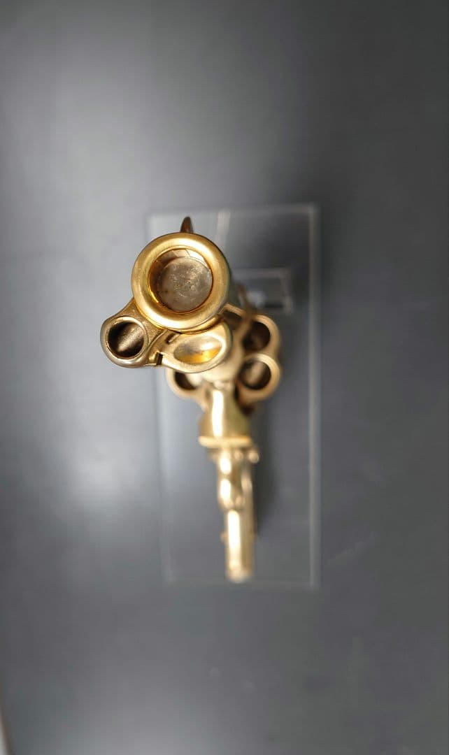 マルシン コルト SAA45 金属 22kメッキ モデルガン グリップ無し