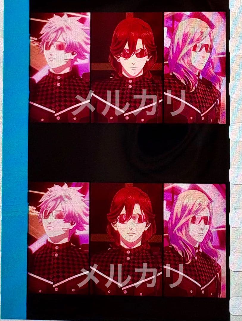 うたプリ タブナイ 入場者特典 コマフィルム 寿嶺二 黒崎蘭丸 カミュ