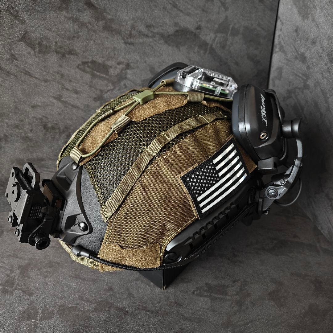 新品　実物NIJ IIIA防弾ヘルメット　Fast SFタイプ　ODフルセット NIJ IIIA レベル3A Fast型 防弾ヘルメット OD 新品未使用｜Yahoo