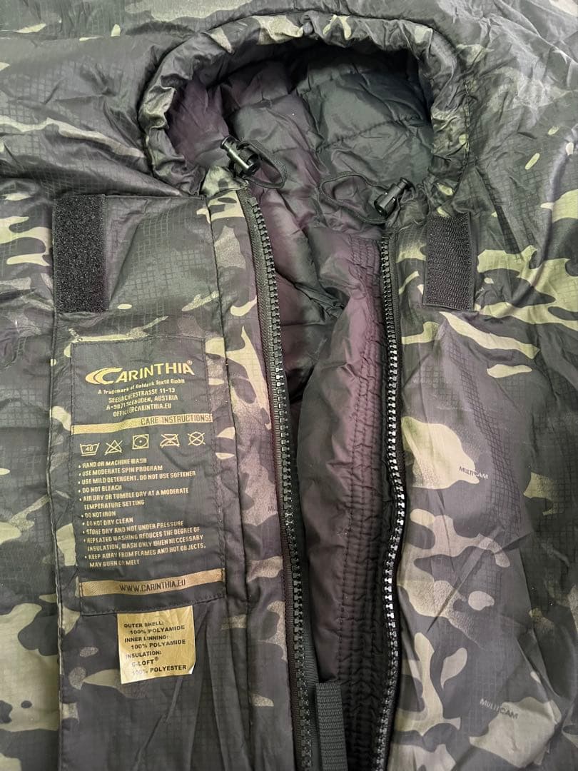 限定色】カリンシア ディフェンス4 マルチカムブラック インナー