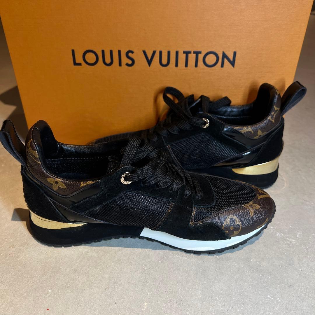 【美品✨】ルイヴィトン モノグラム ランアウェイライン スニーカー 24.5cm