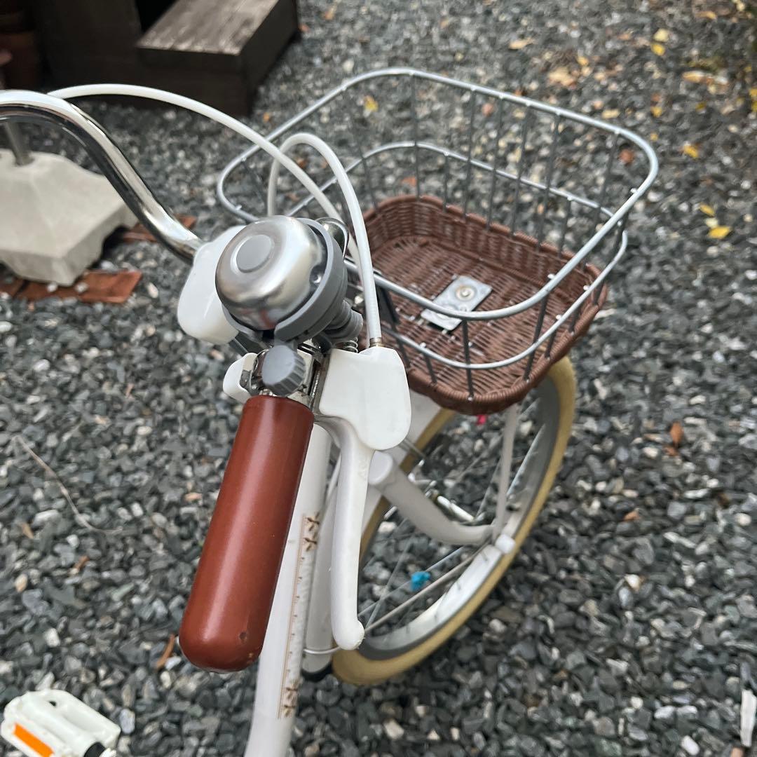 引取限定 自転車 18インチ オリーブデオリーブ グレージュ