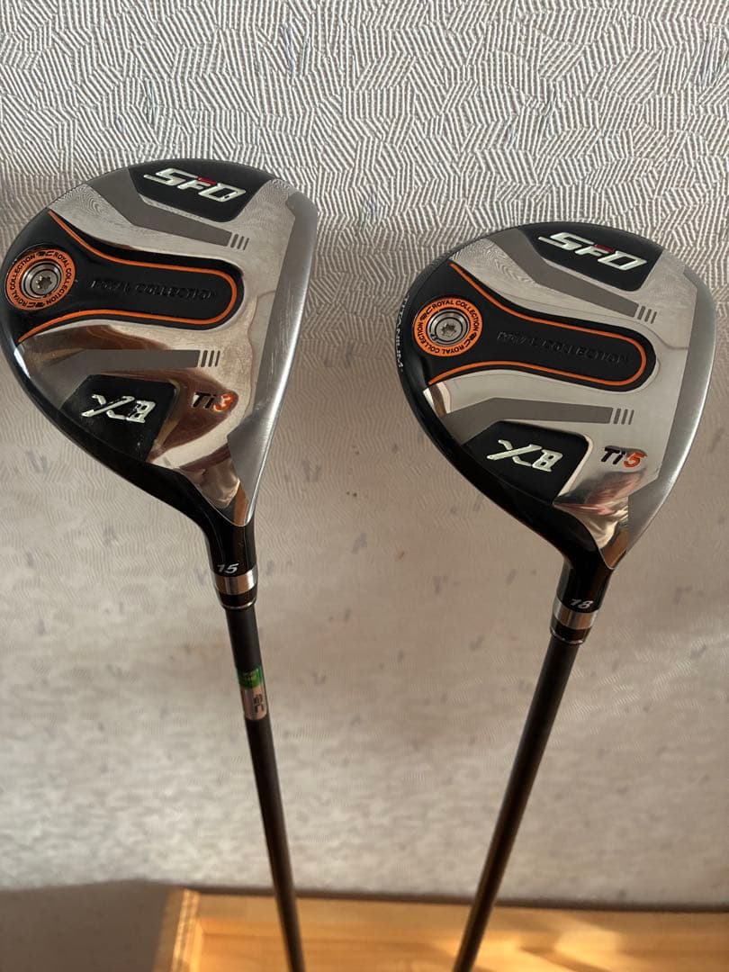 ロイヤルコレクションSFD X8 チタン フェアウェイウッド 2本セット Amazon.co.jp: ROYAL COLLECTION(ロイヤルコレクション) フェアウェイ