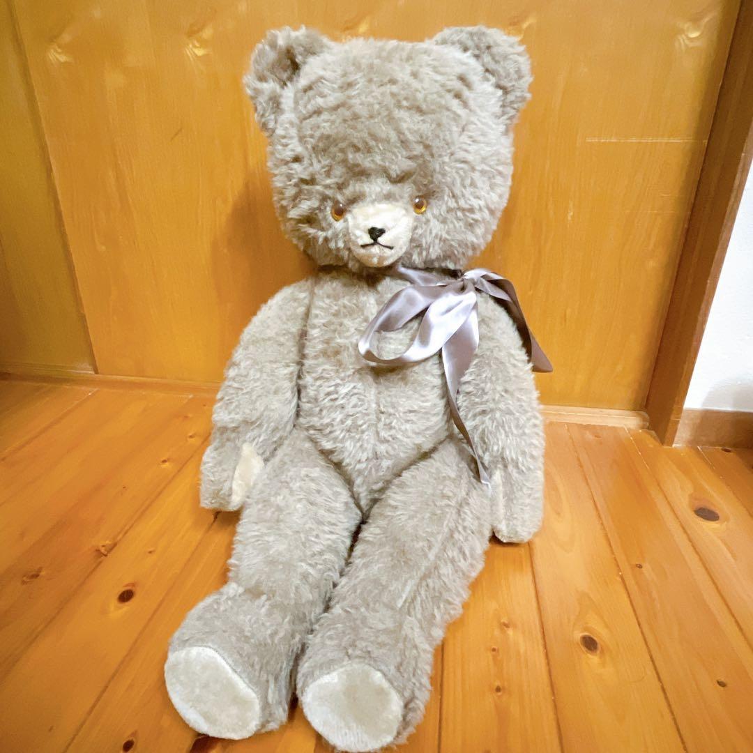 特大・DDRベア 東ドイツ・アンティーク ビンテージ テディベア 72cm