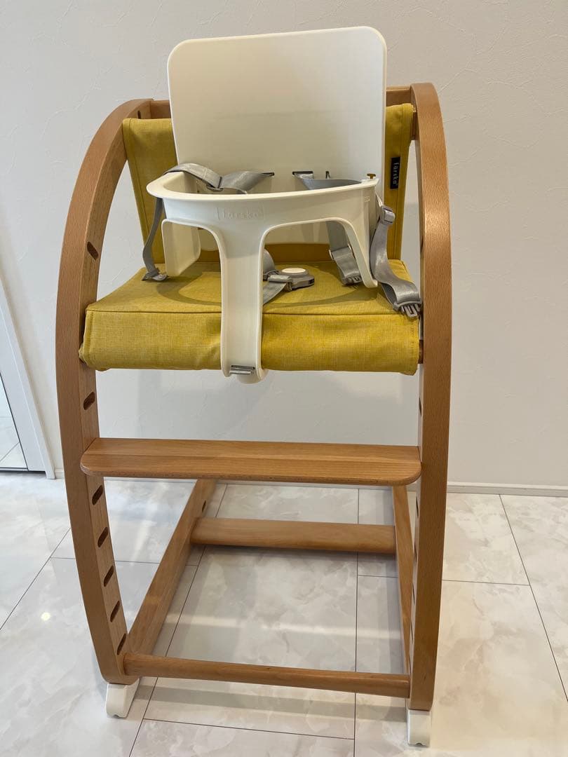 セット売り★ファルスカ　スクロールチェア ONE ミモザイエロー farska ファルスカ スクロールチェア ONE / ミモザイエロー