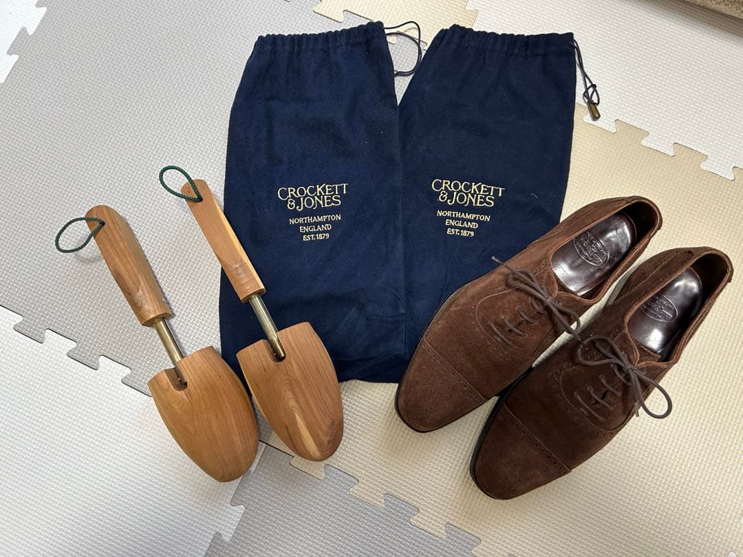 crockett&jonesクロケット&ジョーンズALBANY 6H Dスエード 追加再値下げ】【WINTER SALE】クロケット＆ジョーンズ アルバニー