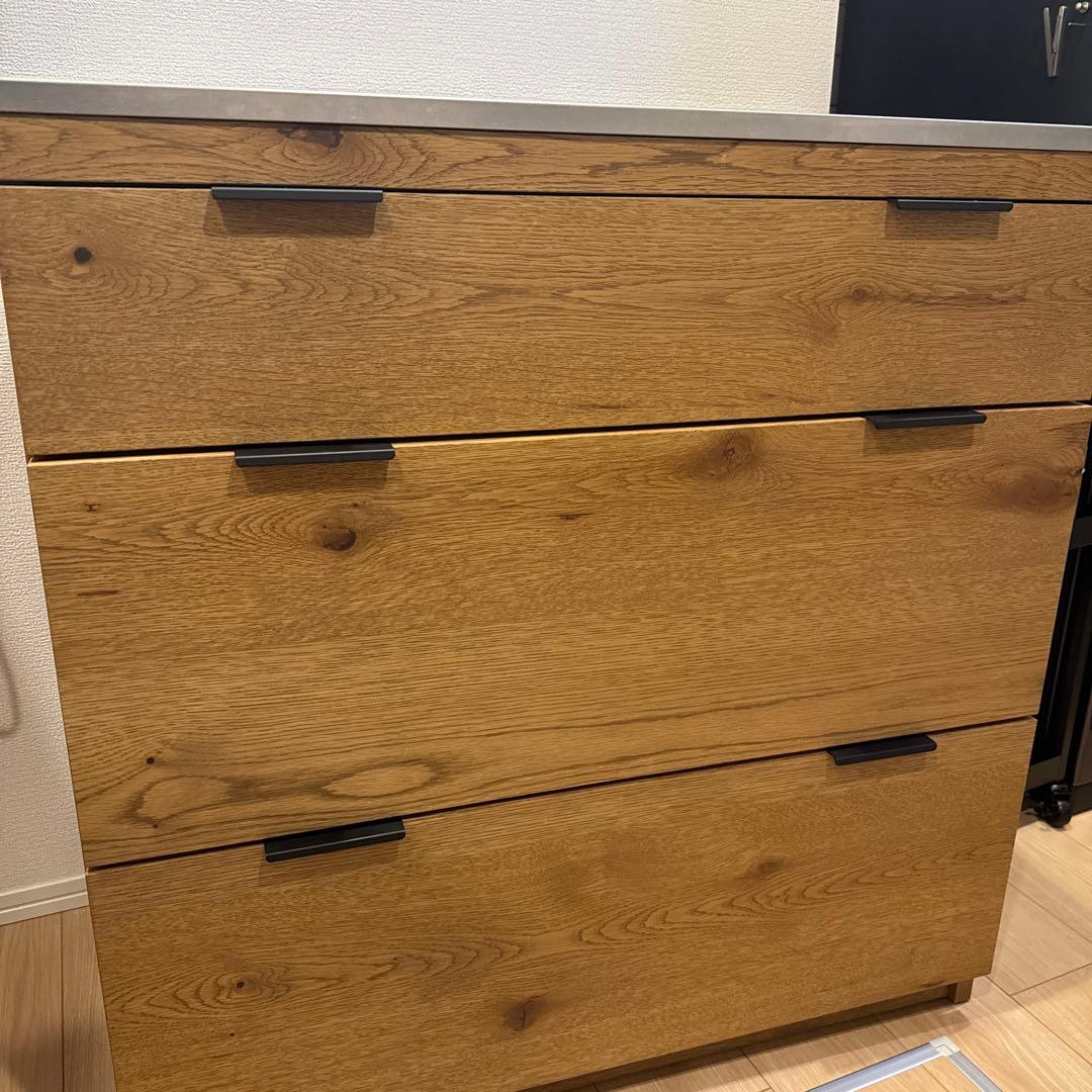 ウニコ unico ADDAY（アディ）木製キッチンカウンター W820 unico(ウニコ) ADDAY(アディ) キッチンカウンター入荷しました