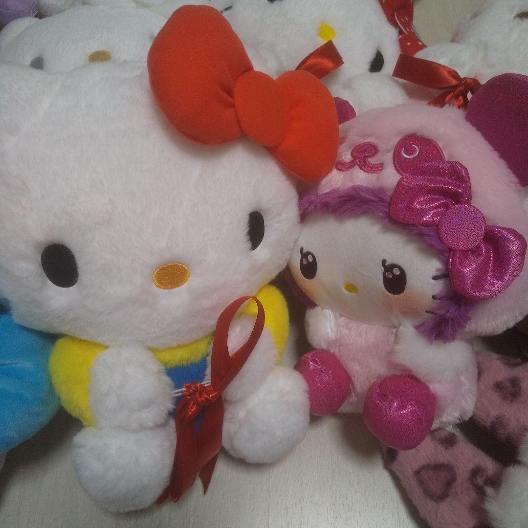 ハローキティ ぬいぐるみ ドール サンリオ キティ まとめ売り 日焼け