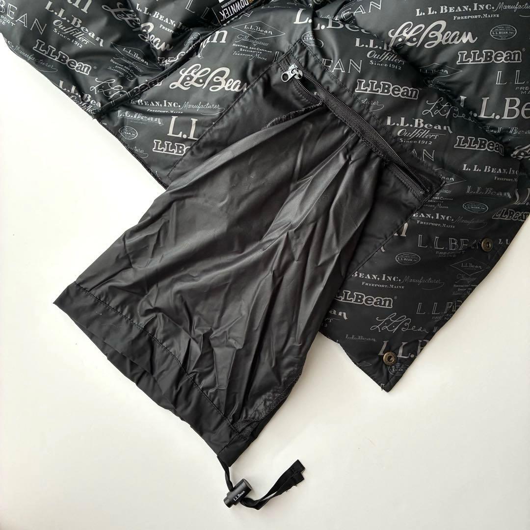 未使用 L.L.BEAN ビーンズ トレイル モデル ダウン ベスト 82 黒
