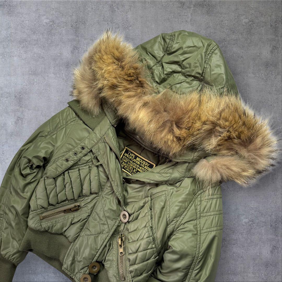 希少 00s 初期 フェイクデリック社製 MOUSSY マウジー N2B