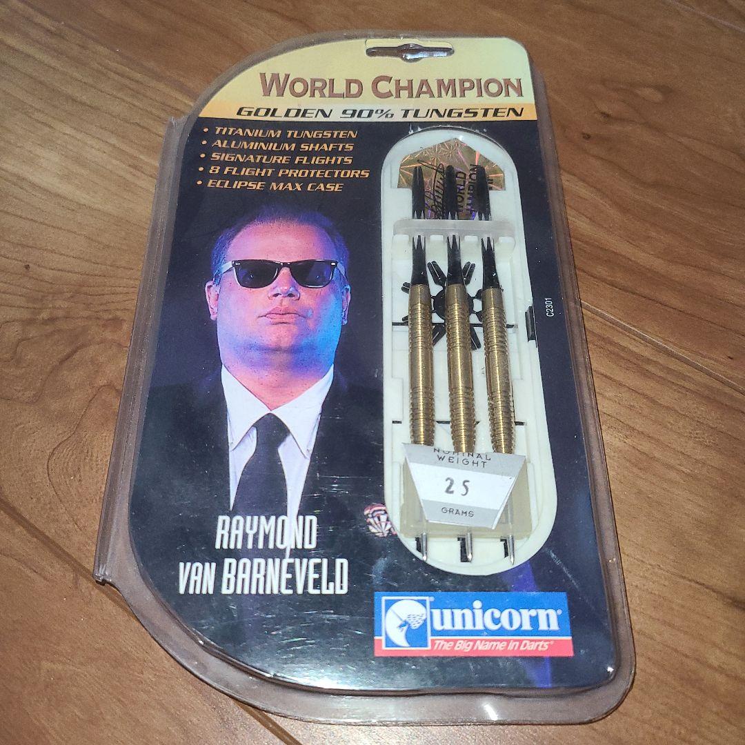Unicorn World Champion ダーツ 25g　未使用 unicorn(ユニコーン) WORLD CHAMPION TUNGSTEN JOHN PART (ダーツ
