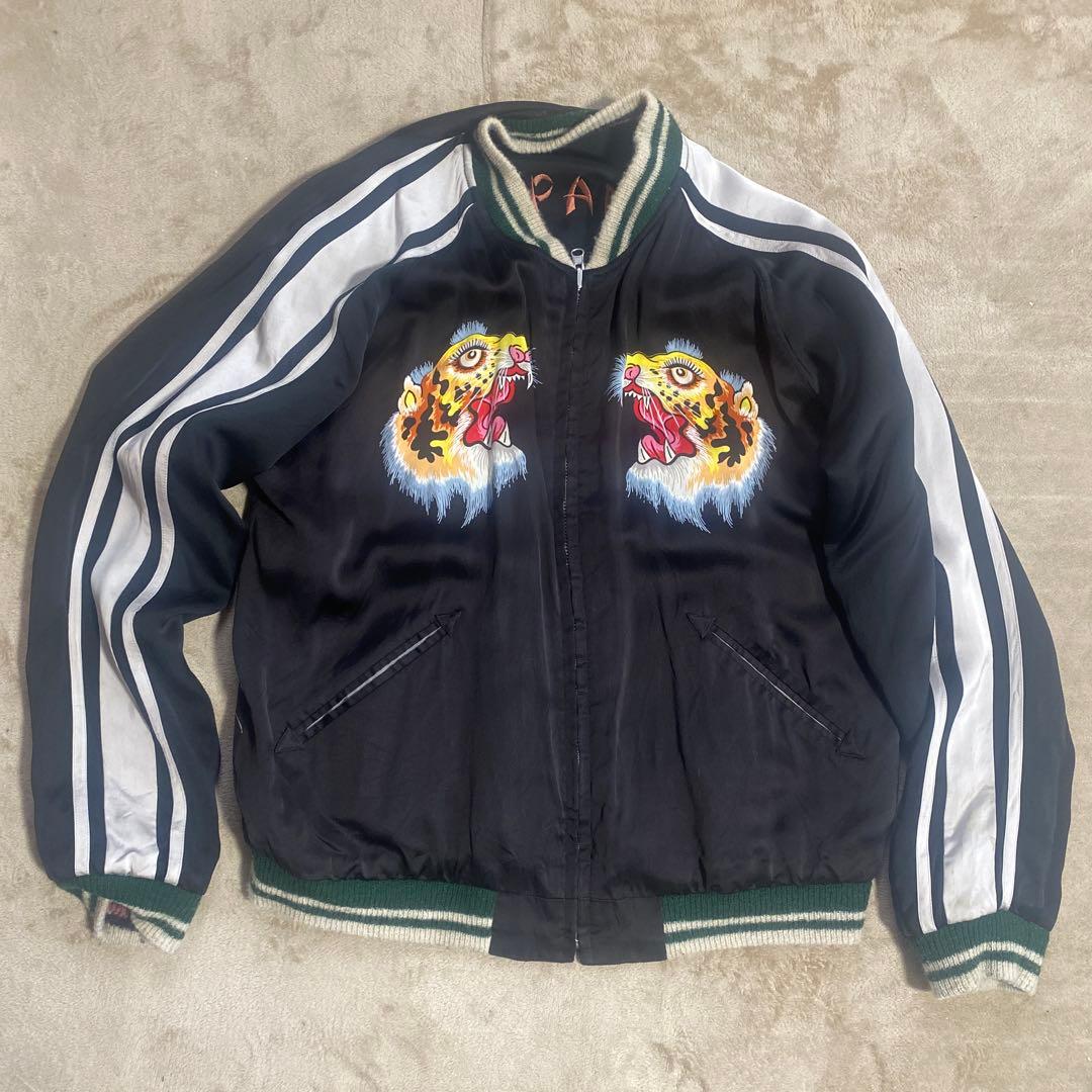 中古】テーラー東洋スカジャン【ジッパー交換修理品】 Lサイズ