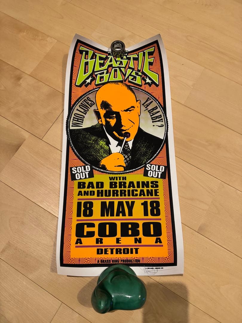 MARK ARMINSKI BEASTIE BOYS ポスター 1995 MARK ARMINSKI Limited “THE BEASTIE BOYS” COBO ARENA DETROIT