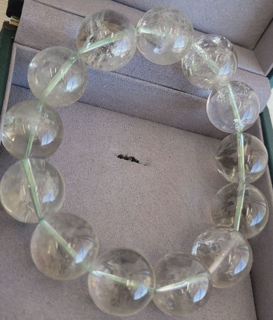 秘蔵極上石！究極入手困難！ウラル産！激レア！グリーンレムリアン水晶