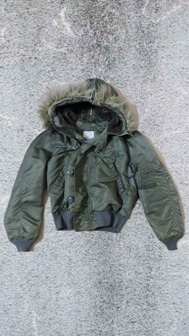 オリーブグリーン ファー n2b y2k The warm N-2B Cold Weather Jacket is at US Wings!