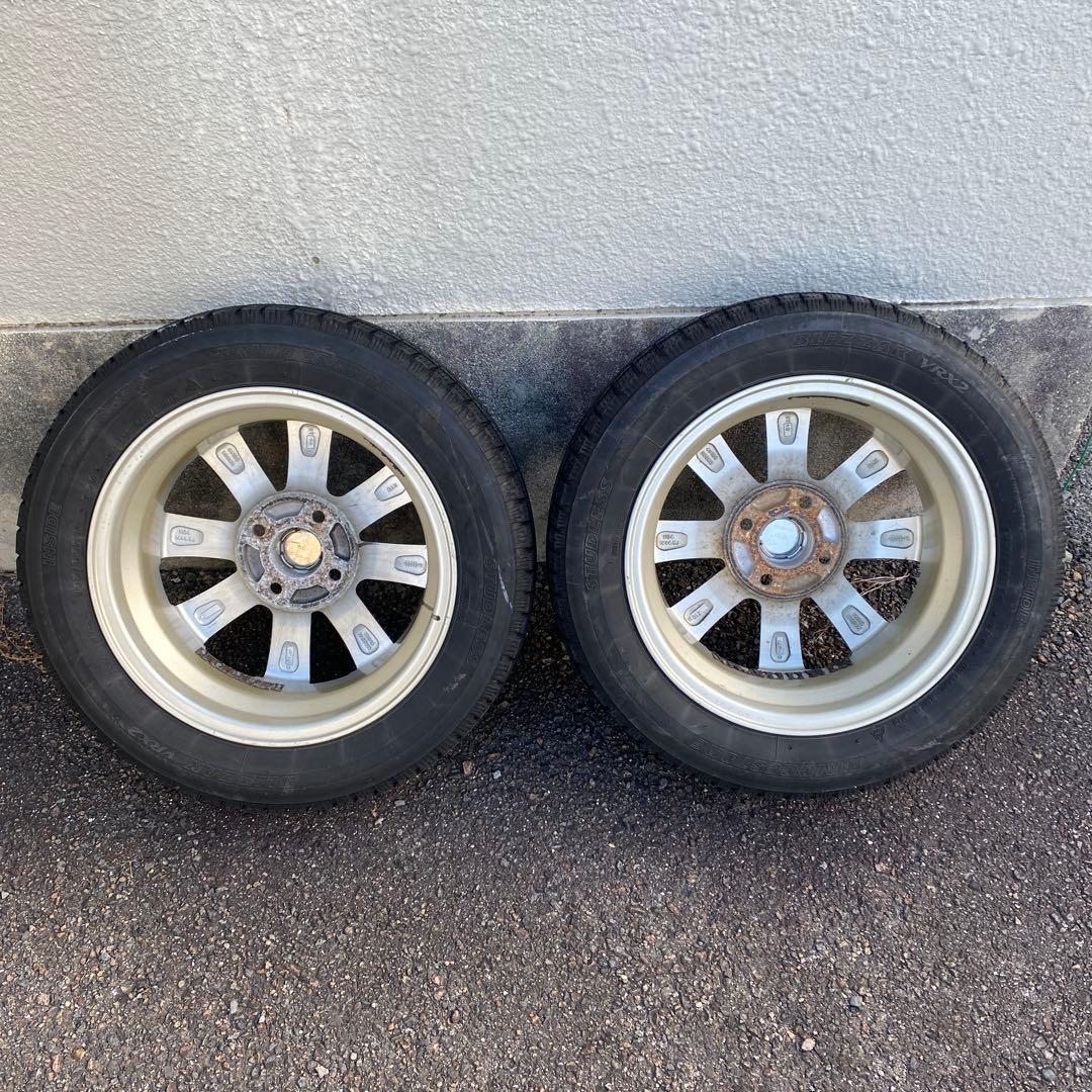①VRX2 21年製155/65R14社外アルミホイールタイヤ4本セット ①VRX2 21年