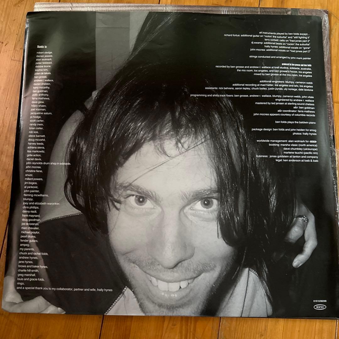 Ben Folds レコード LP Rockin' The Suburbs - メルカリ