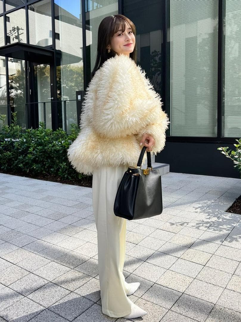 Bibiy ビビィ USAGI ONLINE限定カラー ファーコート - メルカリ