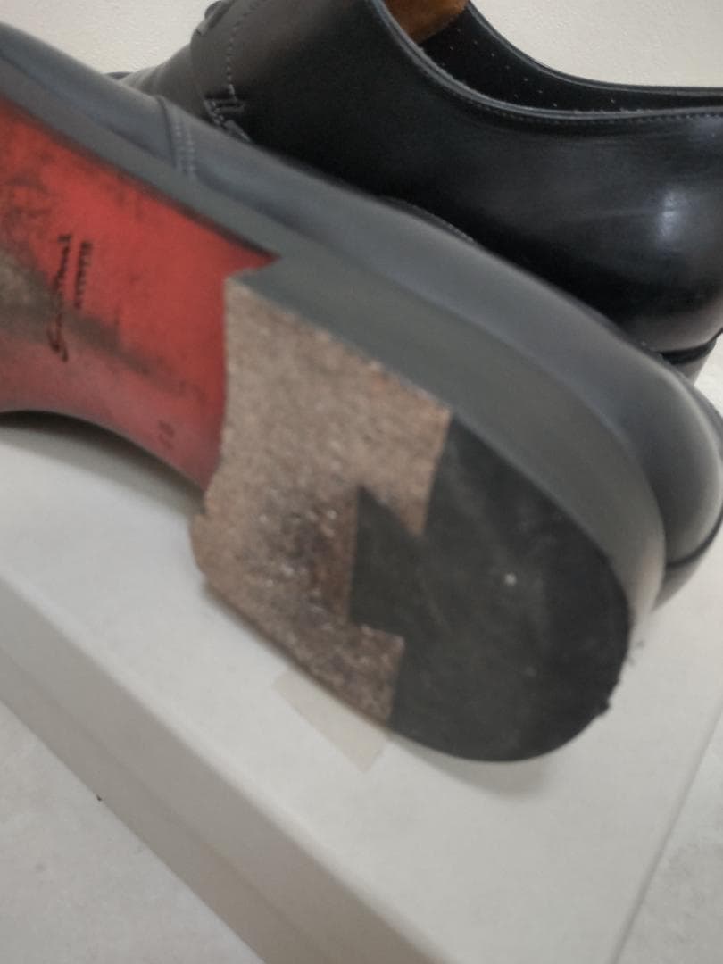 Santoni サントーニ プレーントゥ ダークネイビー 60 65 - メルカリ