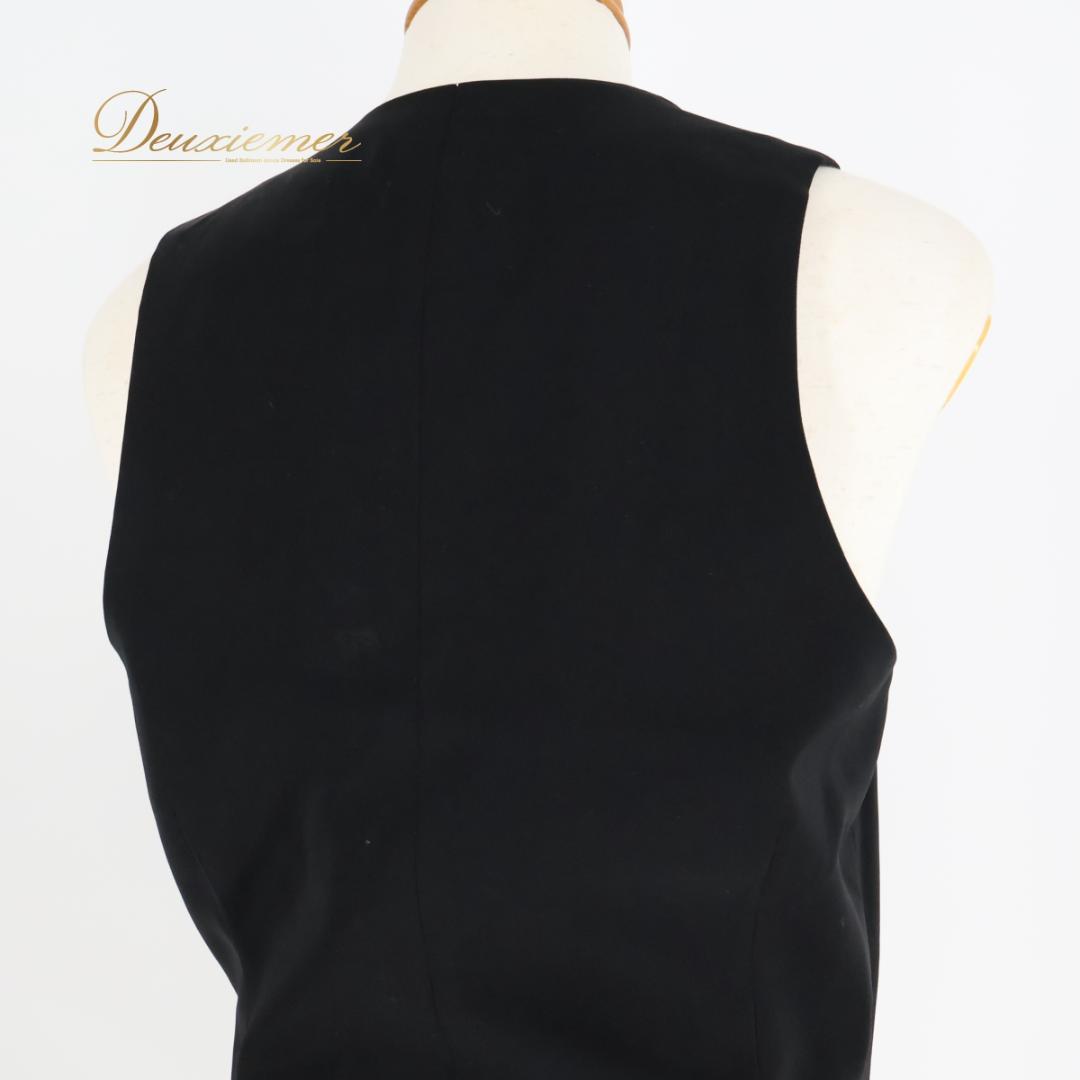 日本製 社交ダンス衣装】ブラック Chacott ベスト メンズ 男性 黒