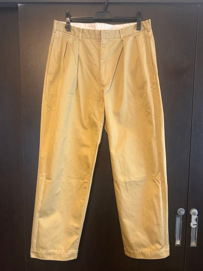 パンツ nanamica Double Pleat Chino Pants 34 nanamica Double Pleated Chino Pants – unexpected store