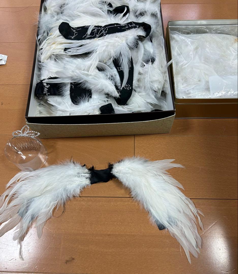 バレエ 白鳥と羽根・ティアラ12セット - メルカリ