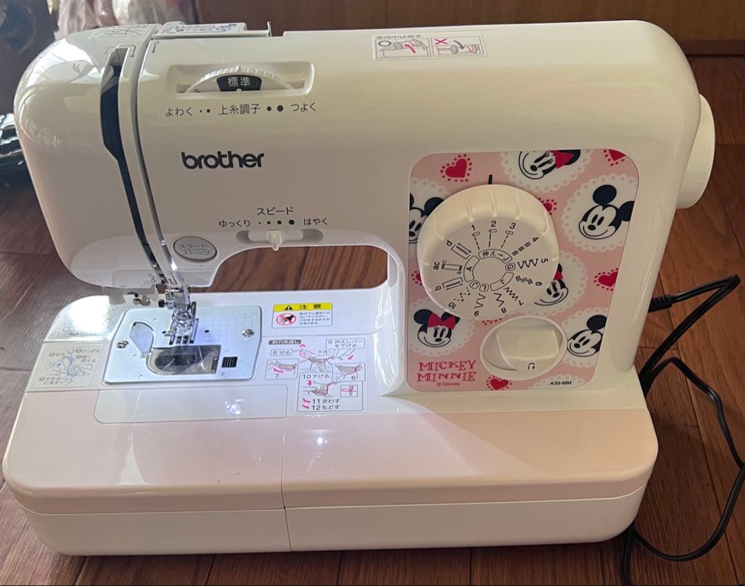 ブラザー電子ミシンディズニー A39-MM （ELU5808）整備済° - メルカリ