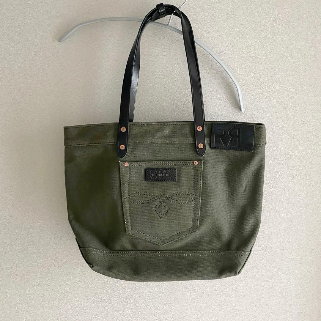 RRLトートバッグ カーキ メンズ ラルフローレン キャンバス - メルカリ