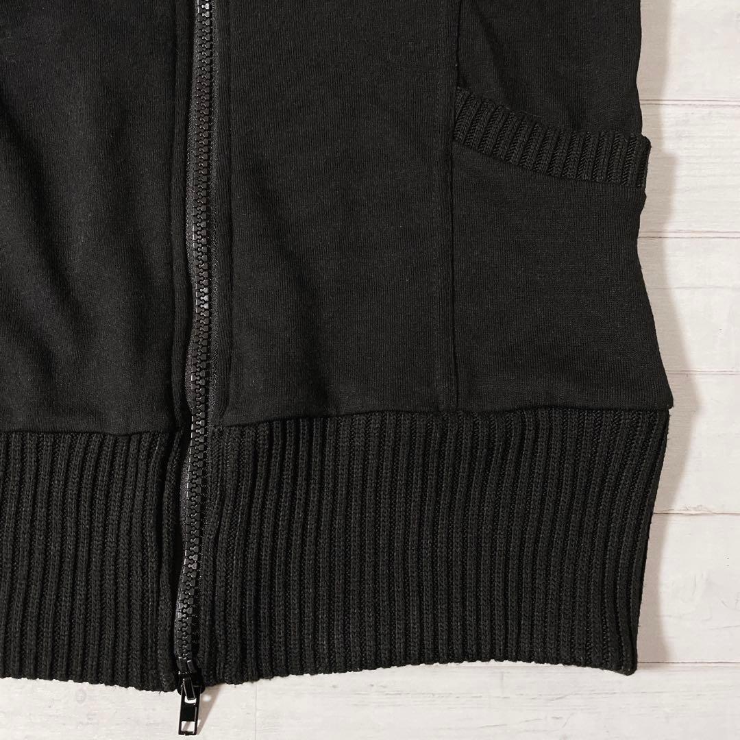 ブルゾン 黒 平成ギャル y2k ダークコア パンク nana d.i.a系