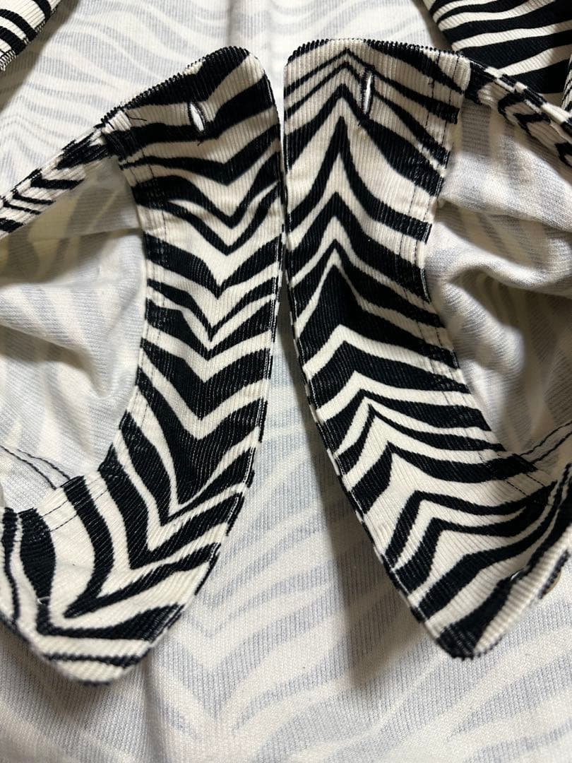 極美品/入手困難】スタイルアイズ ゼブラ柄 コーデュロイシャツ M