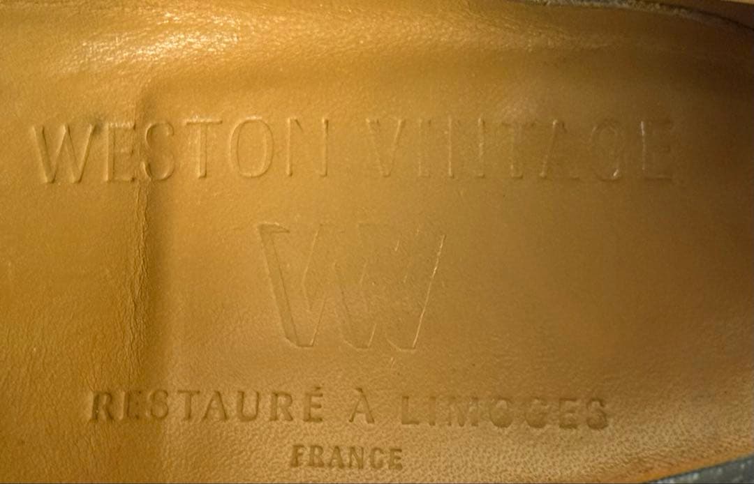 付属品完備　J.M.WESTON　#641　ゴルフ　7C　ブラック　31ラスト