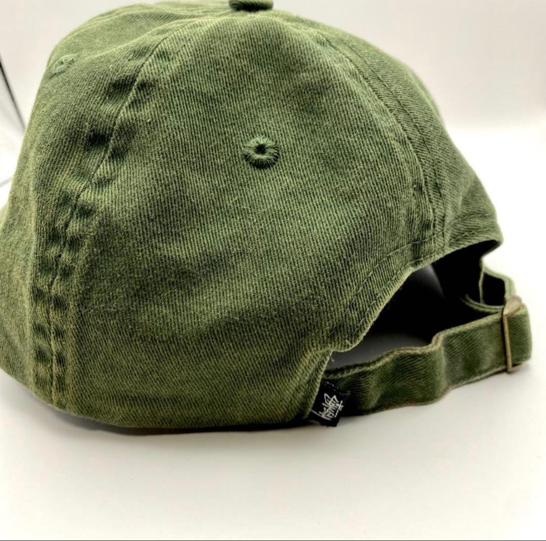 Stussy キャップ ステューシー グリーン カーキ オリーブ - メルカリ