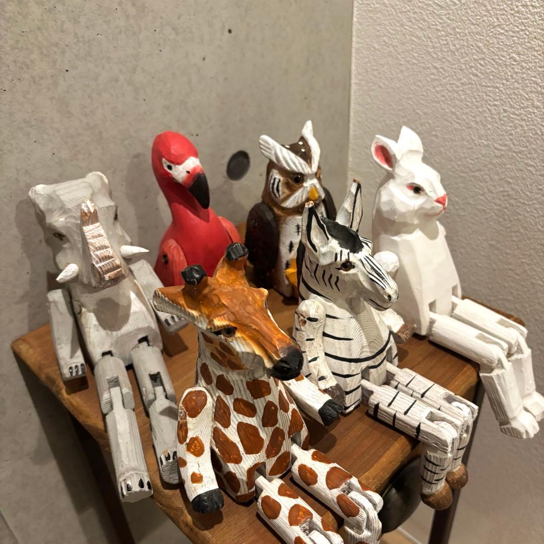 niko and…】ウッドアニマルトイ 6個セット - メルカリ