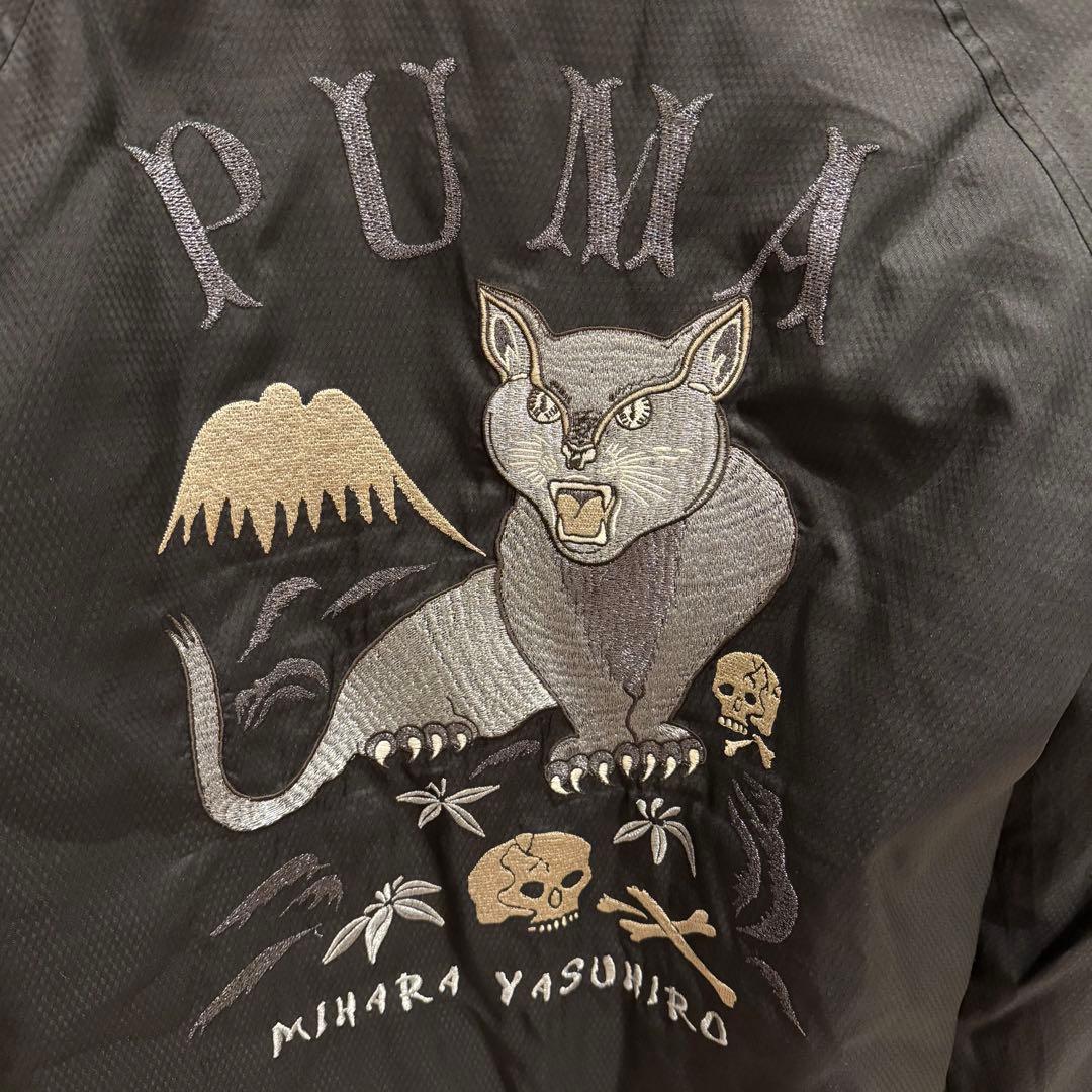 PUMA MIHARA YASUHIRO スカジャン ブラック - メルカリ
