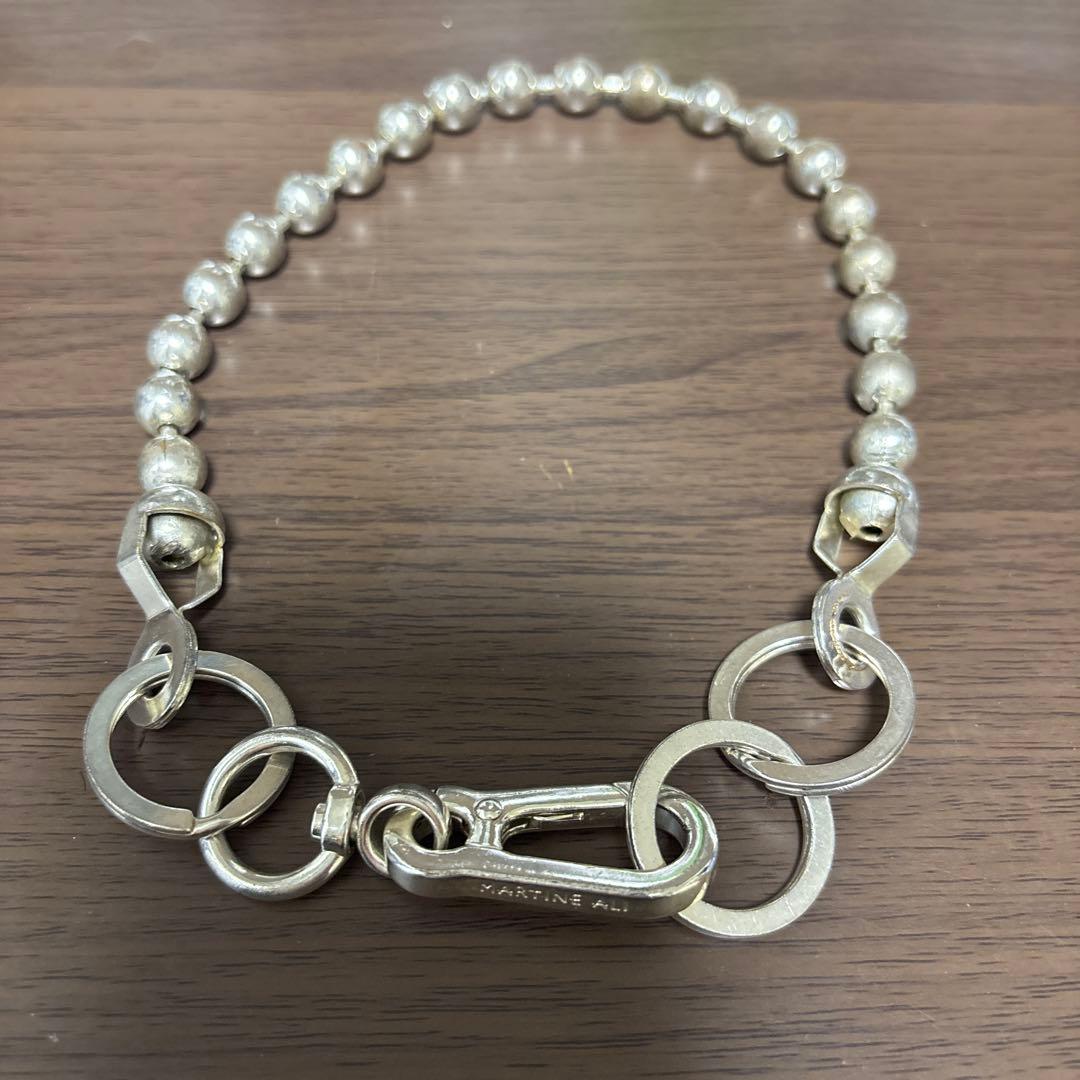 MARTINE ALI シルバーボールチェーンネックレスネックレス 約40cm