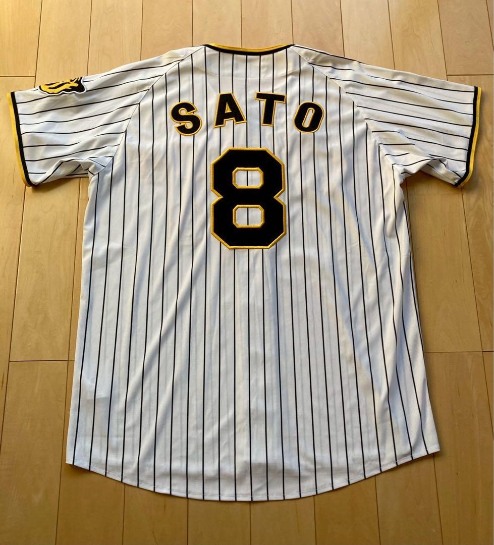 ⑤【美品】阪神タイガース 佐藤輝明選手 前ホーム ユニフォーム O