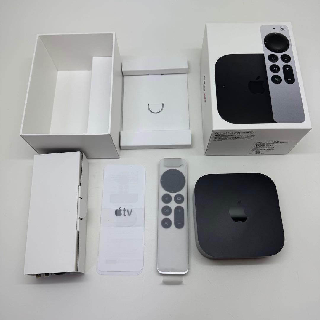 Apple TV 4K 128GB Wi‑Fi +Ethernet (第3世代) Refurbished Apple TV 4K 128GB (3rd Generation) Wi-Fi + Ethernet