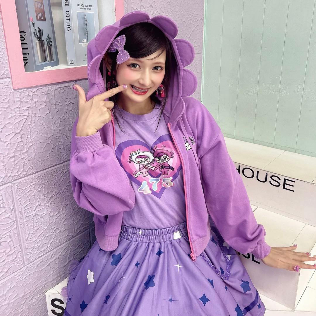 新品未開封】お花になれちゃうしなこフラワーパーカー/キッズ